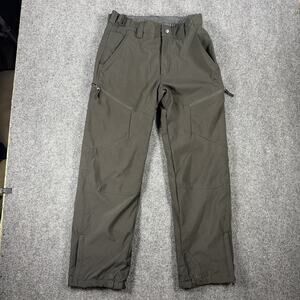 Gerry Water Resistant Fleece Lined Men's Snow Pants - Grey, Size M